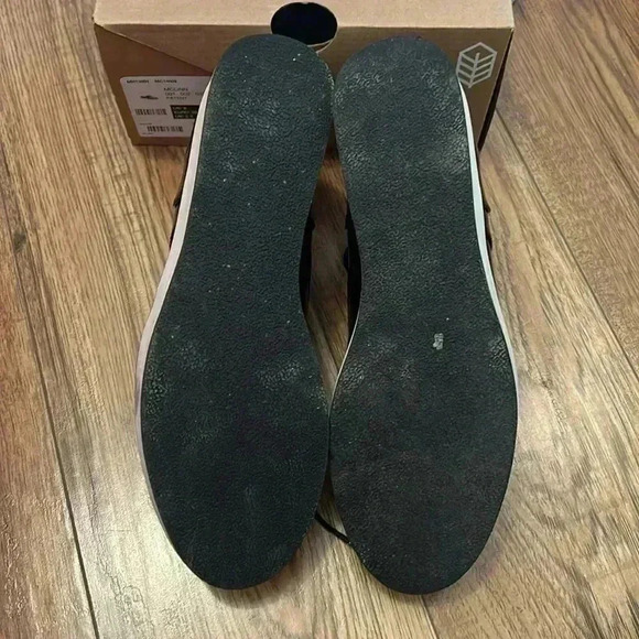 Call it Spring Mclinn Patent Lace Up wedge Oxford shoes black  size 8 - Picture 4 of 5